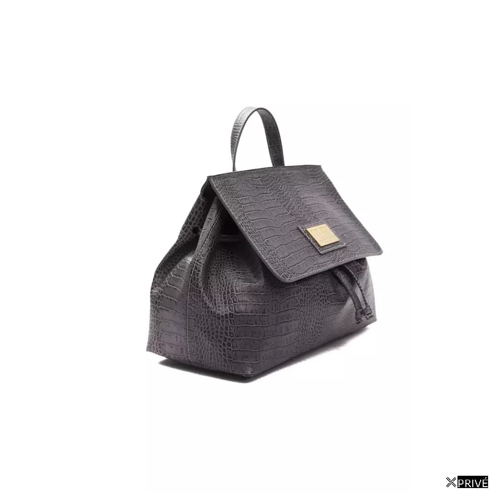 Sac bandoulière gris en Cuir — 2