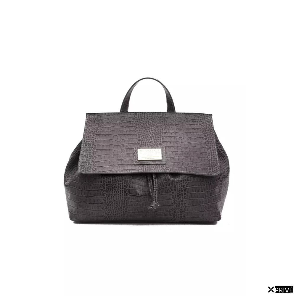 Sac bandoulière gris en Cuir — 1