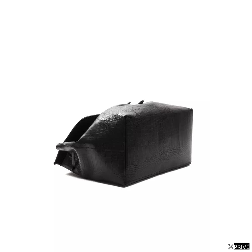 Sac bandoulière noir en Cuir — 4