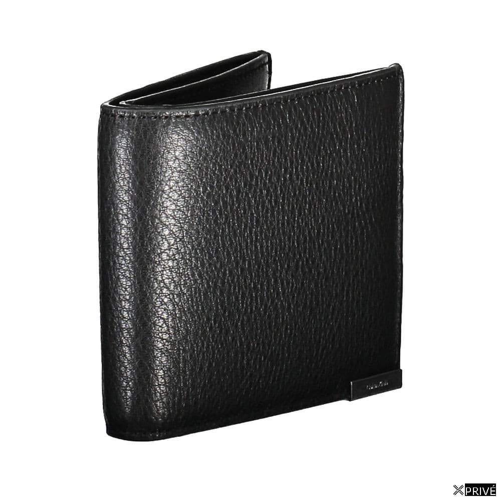 Portefeuille noir en Cuir — 2