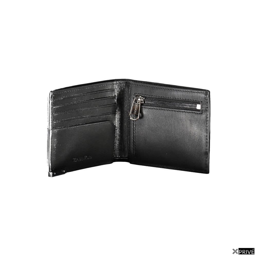 Portefeuille noir en Cuir — 3