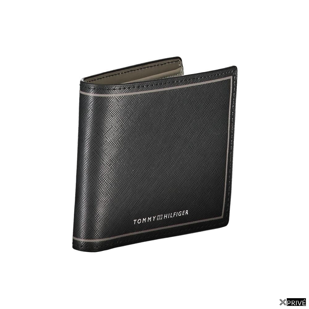 Portefeuille noir en Cuir — 3