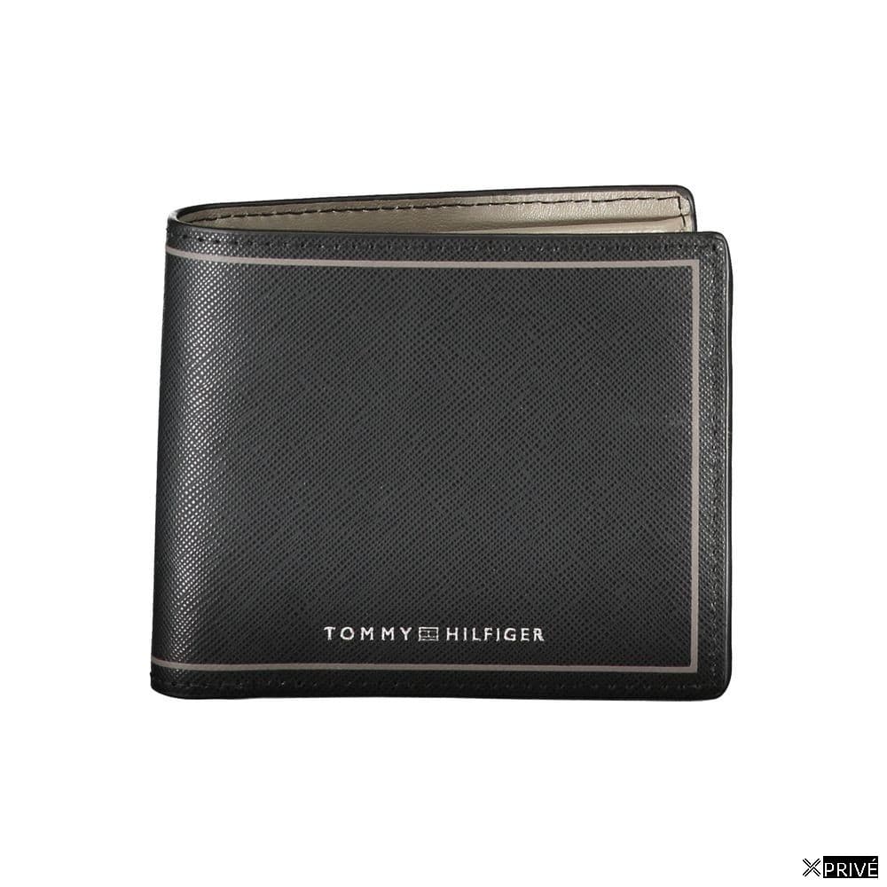 Portefeuille noir en Cuir — 1
