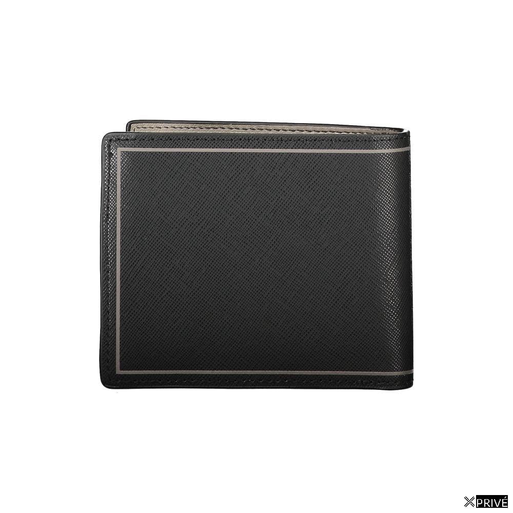 Portefeuille noir en Cuir — 2