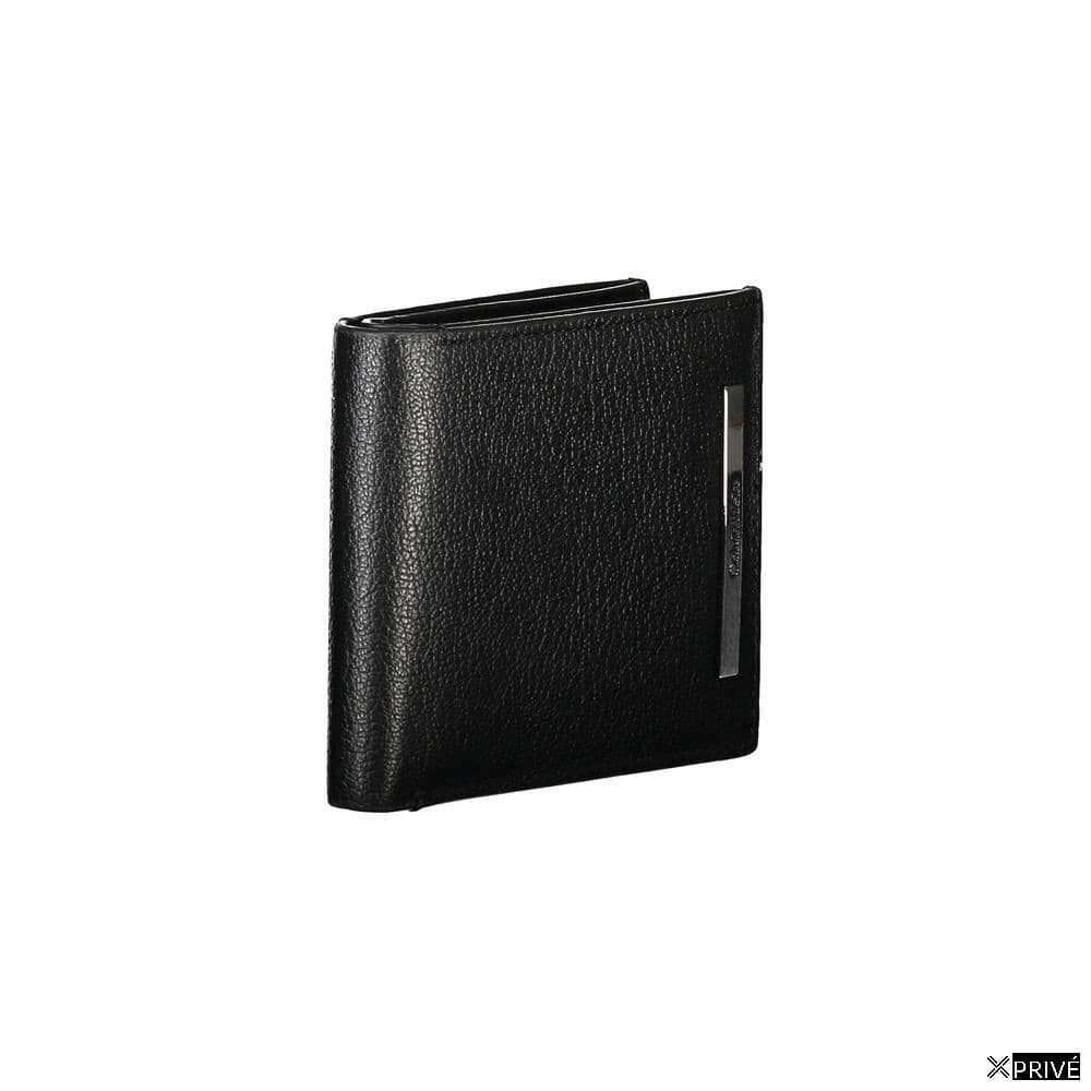 Portefeuille noir en Cuir — 3