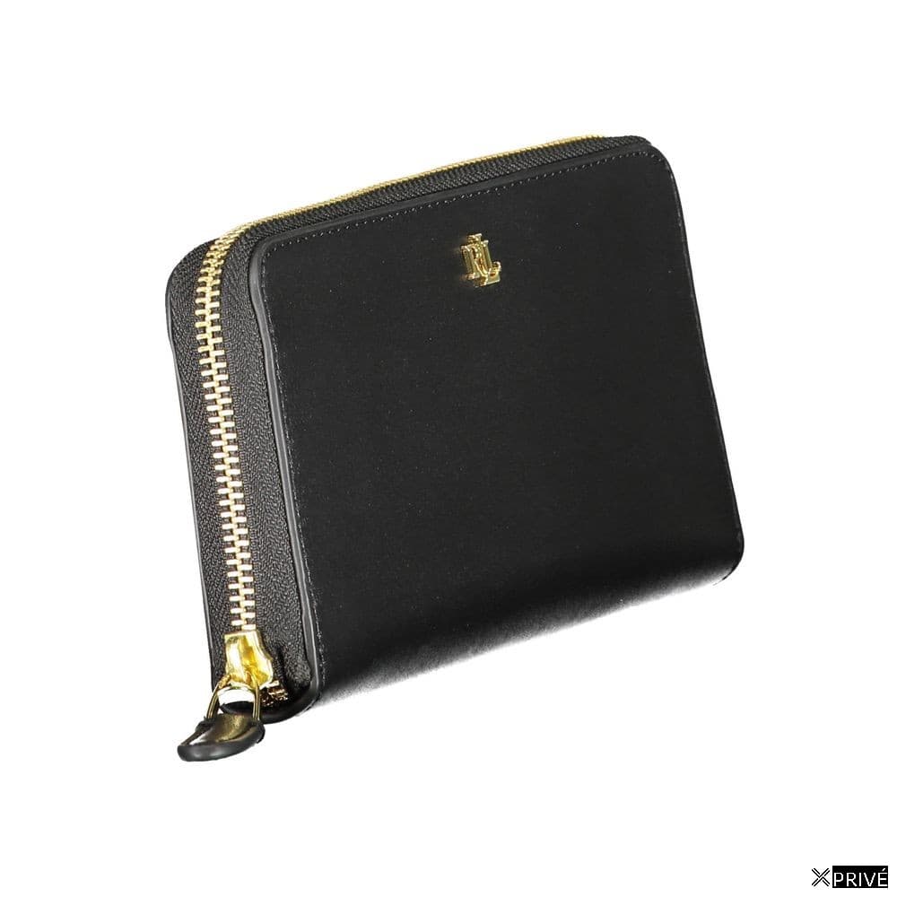 Portefeuille noir en Cuir — 3