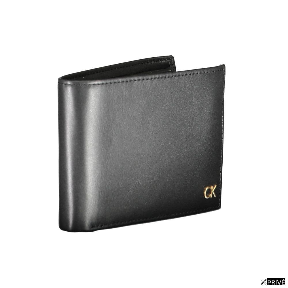 Portefeuille noir en Cuir — 3