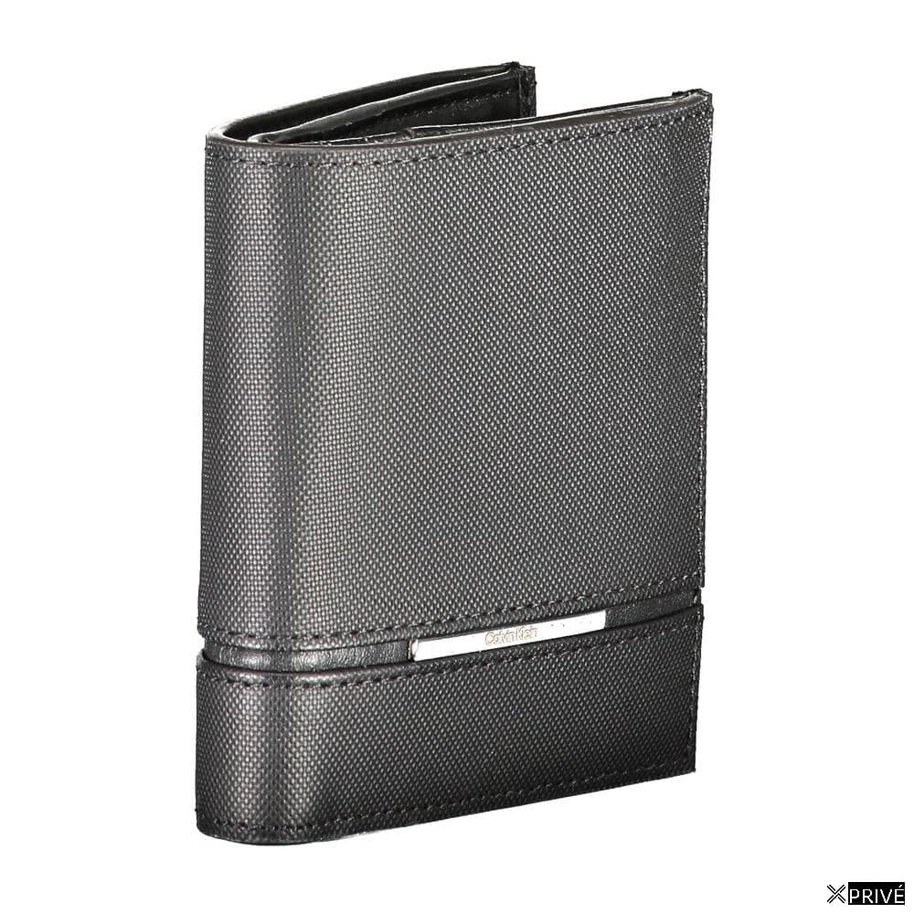 Portefeuille noir en Cuir — 3