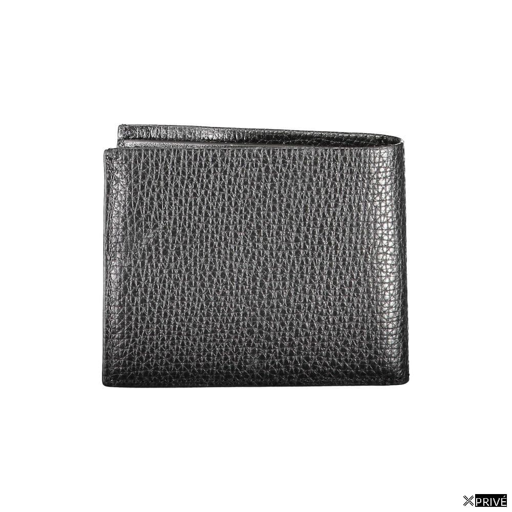 Portefeuille noir en Cuir — 2
