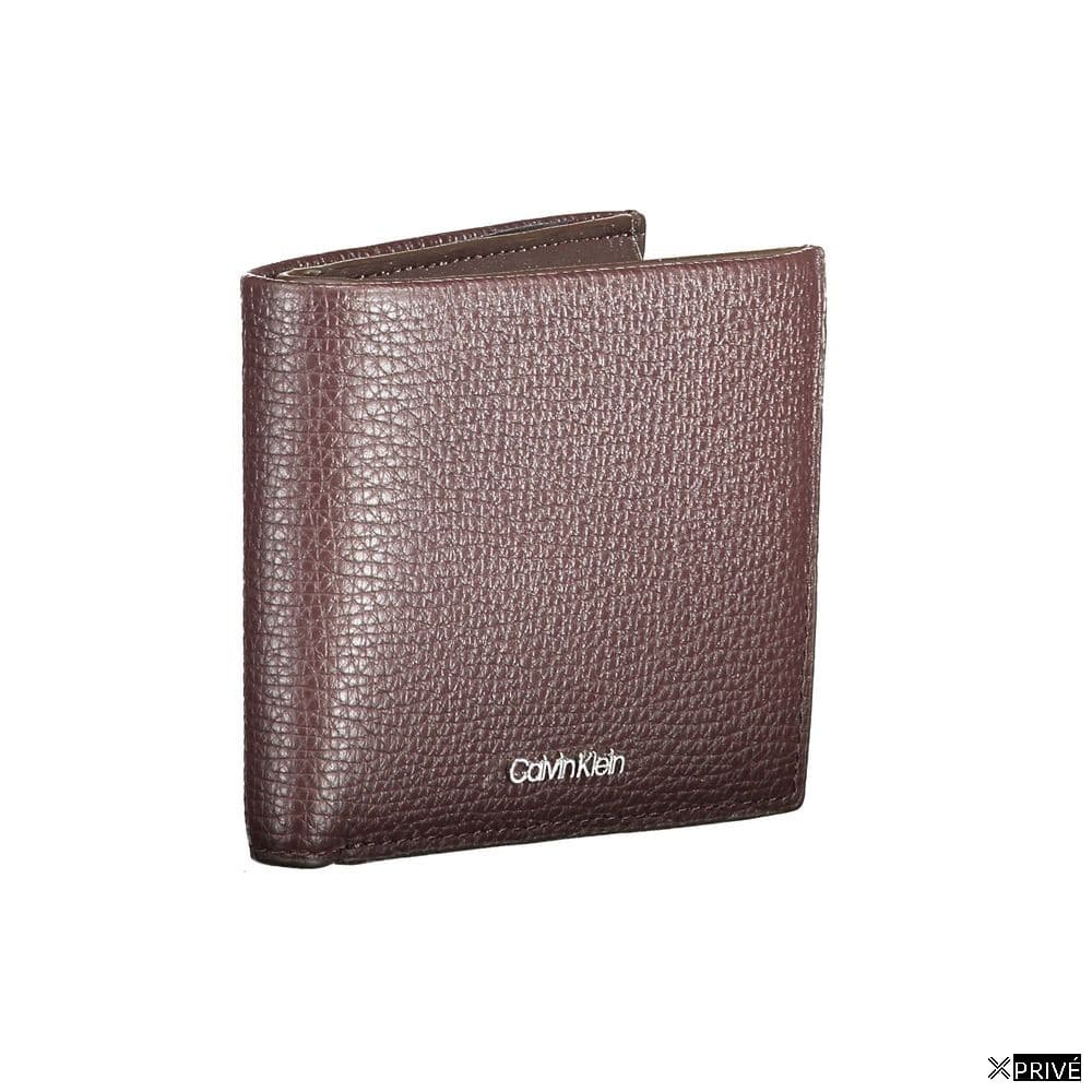 Portefeuille brun en Cuir — 3