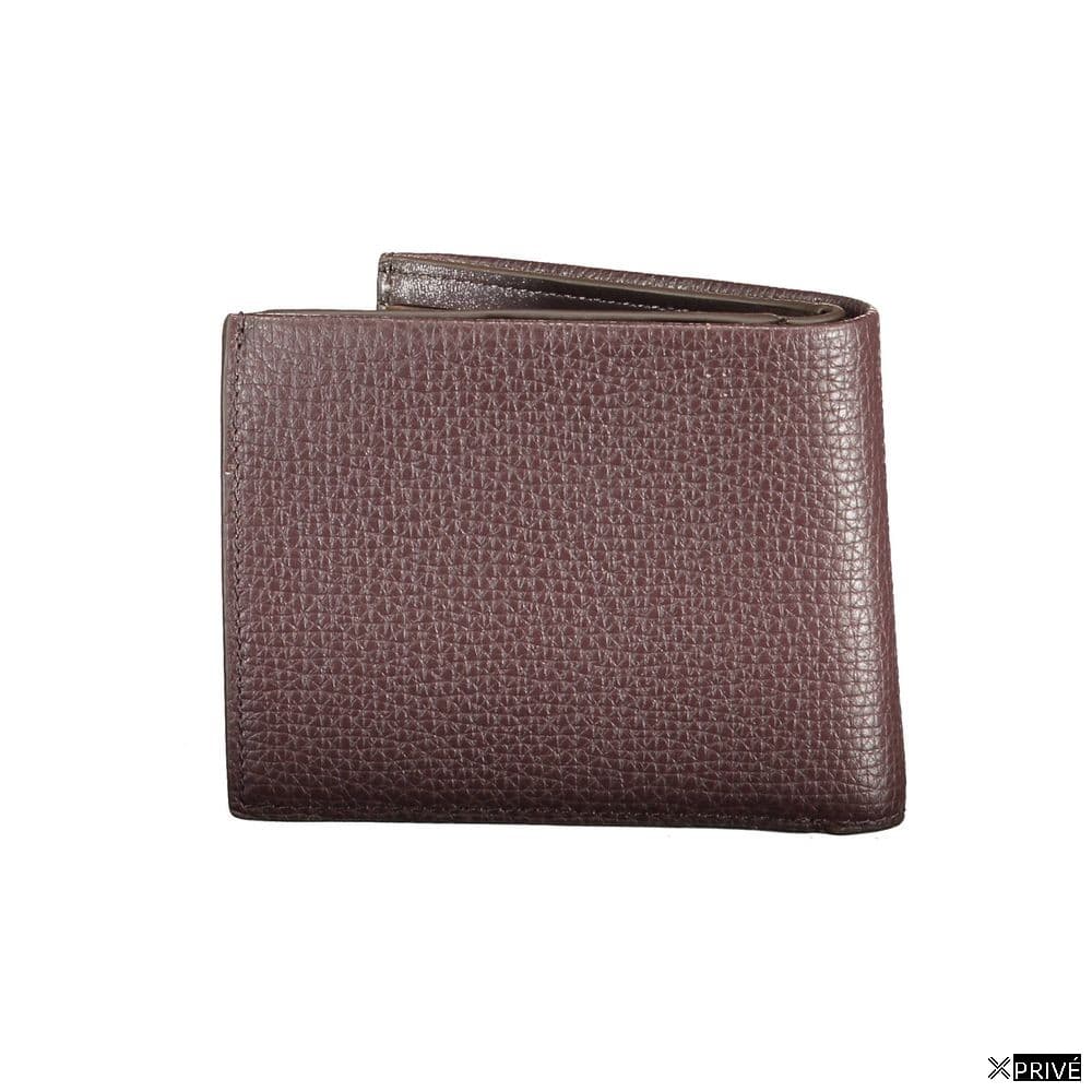 Portefeuille brun en Cuir — 2