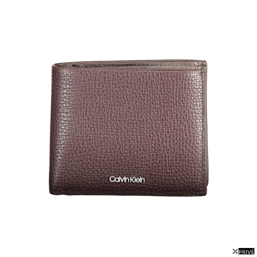 Portefeuille brun en Cuir — 1