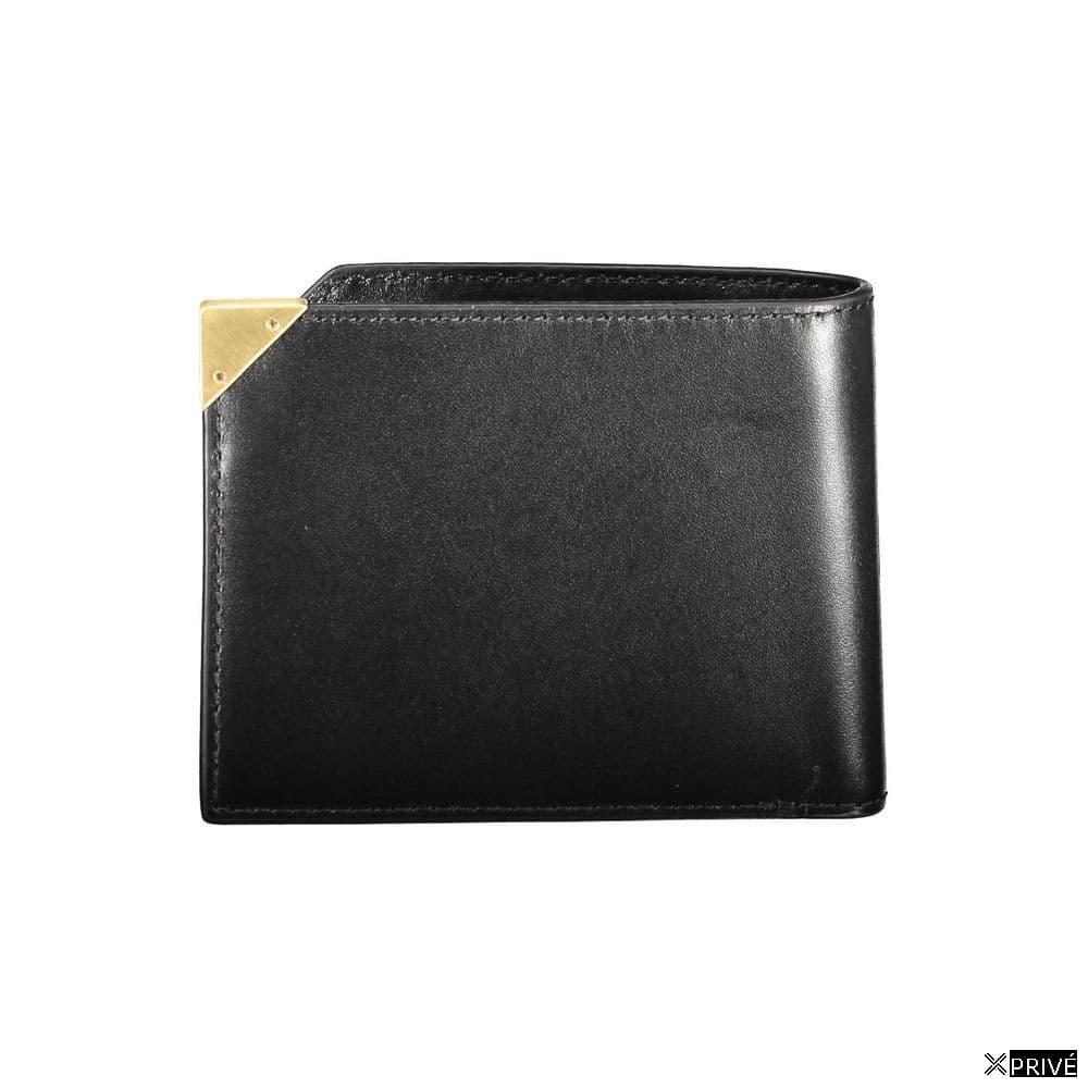 Portefeuille noir en Cuir — 2