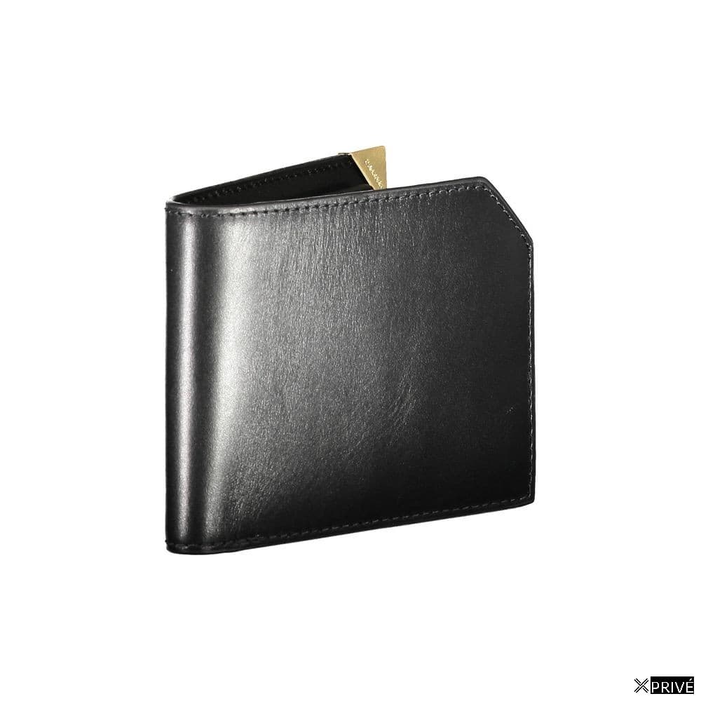 Portefeuille noir en Cuir — 3