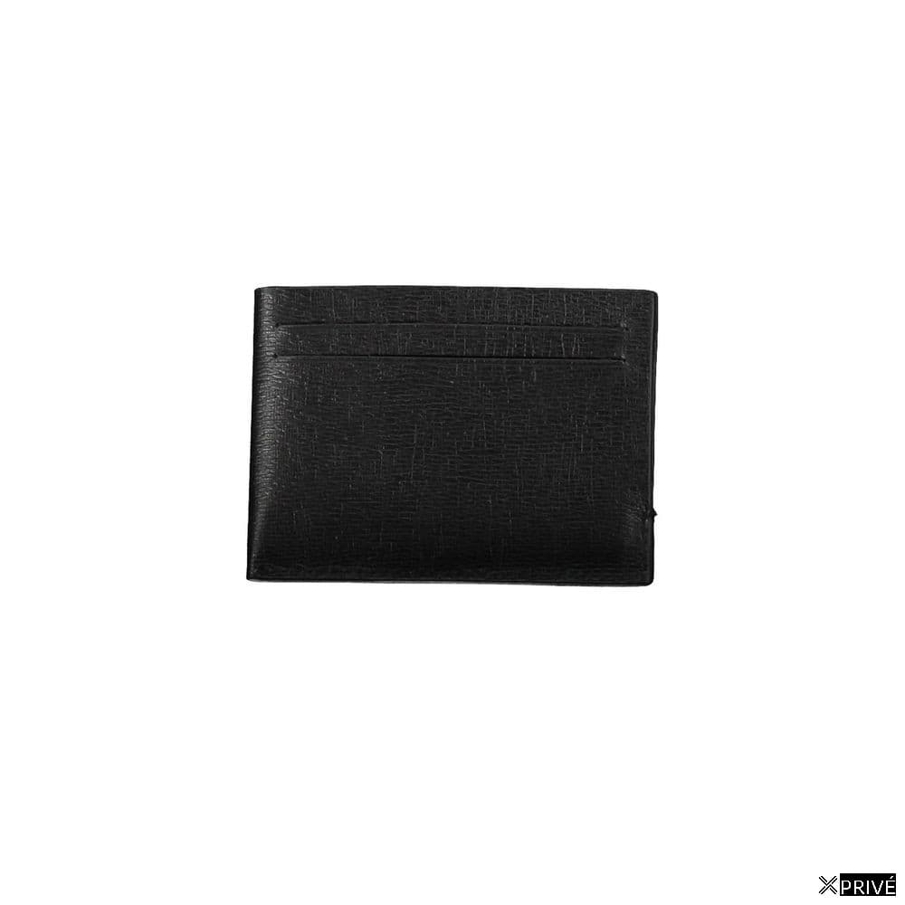 Portefeuille noir en Cuir — 2