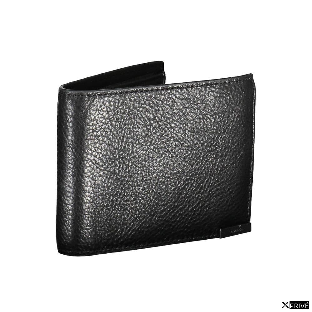 Portefeuille noir en Cuir — 3