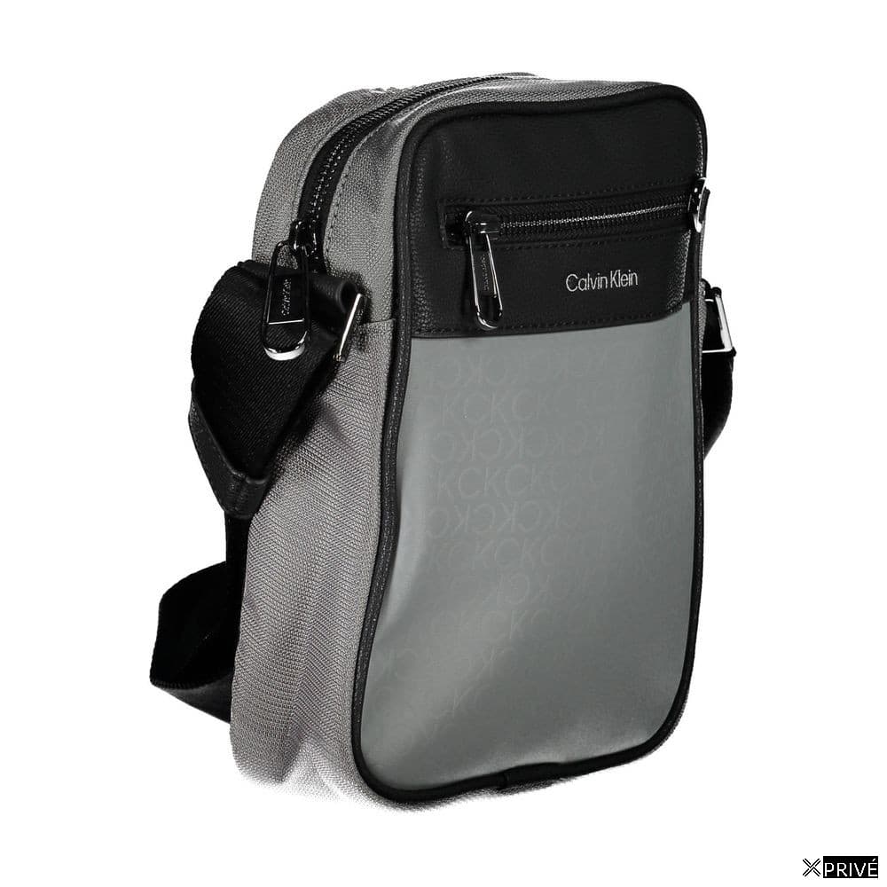 Sac bandoulière gris — 3