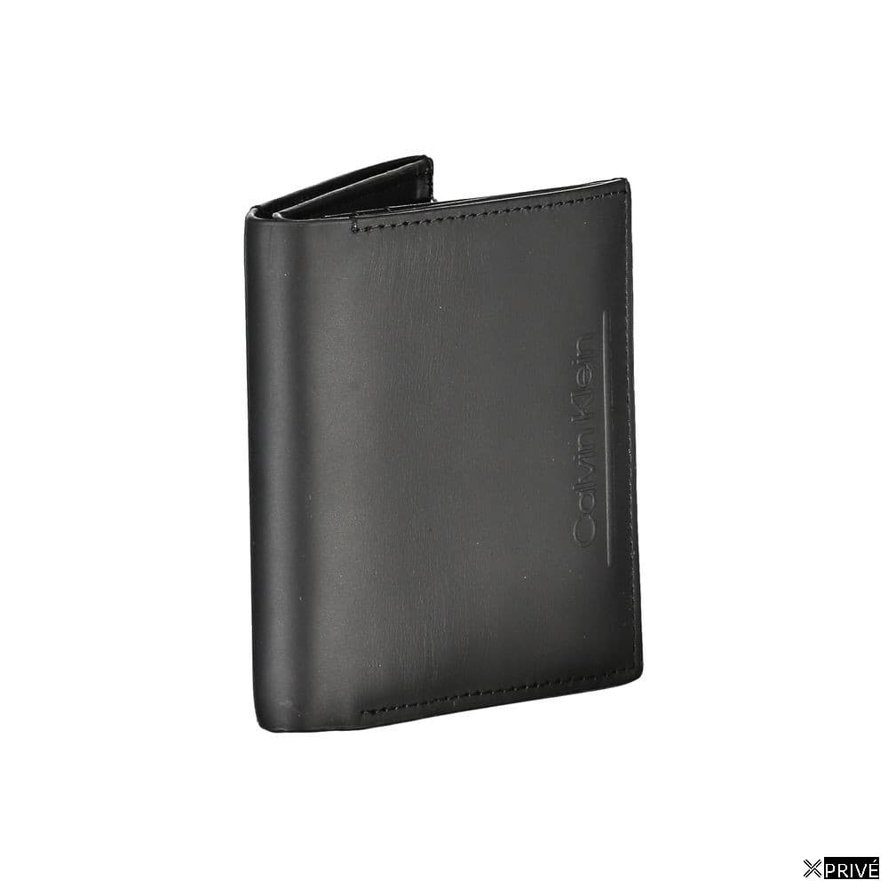 Portefeuille noir en Cuir — 3