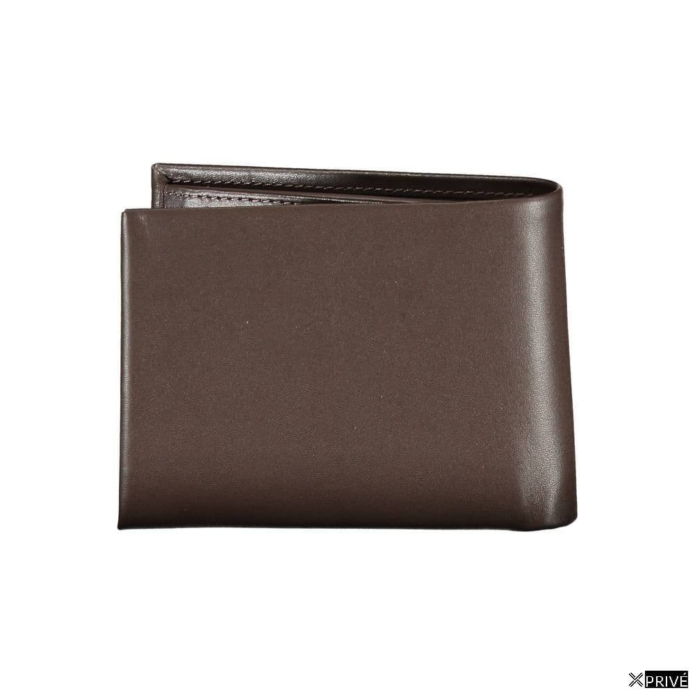 Portefeuille brun en Cuir — 2