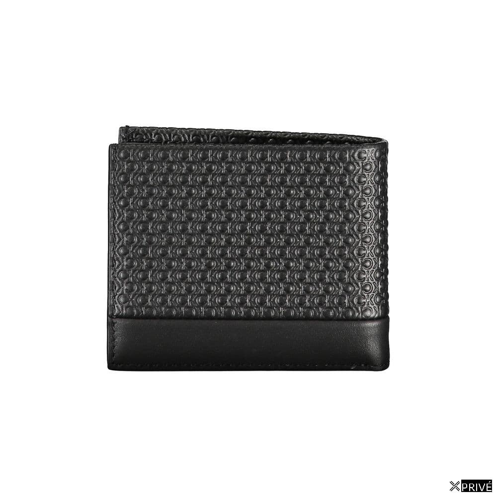 Portefeuille noir en Cuir — 2