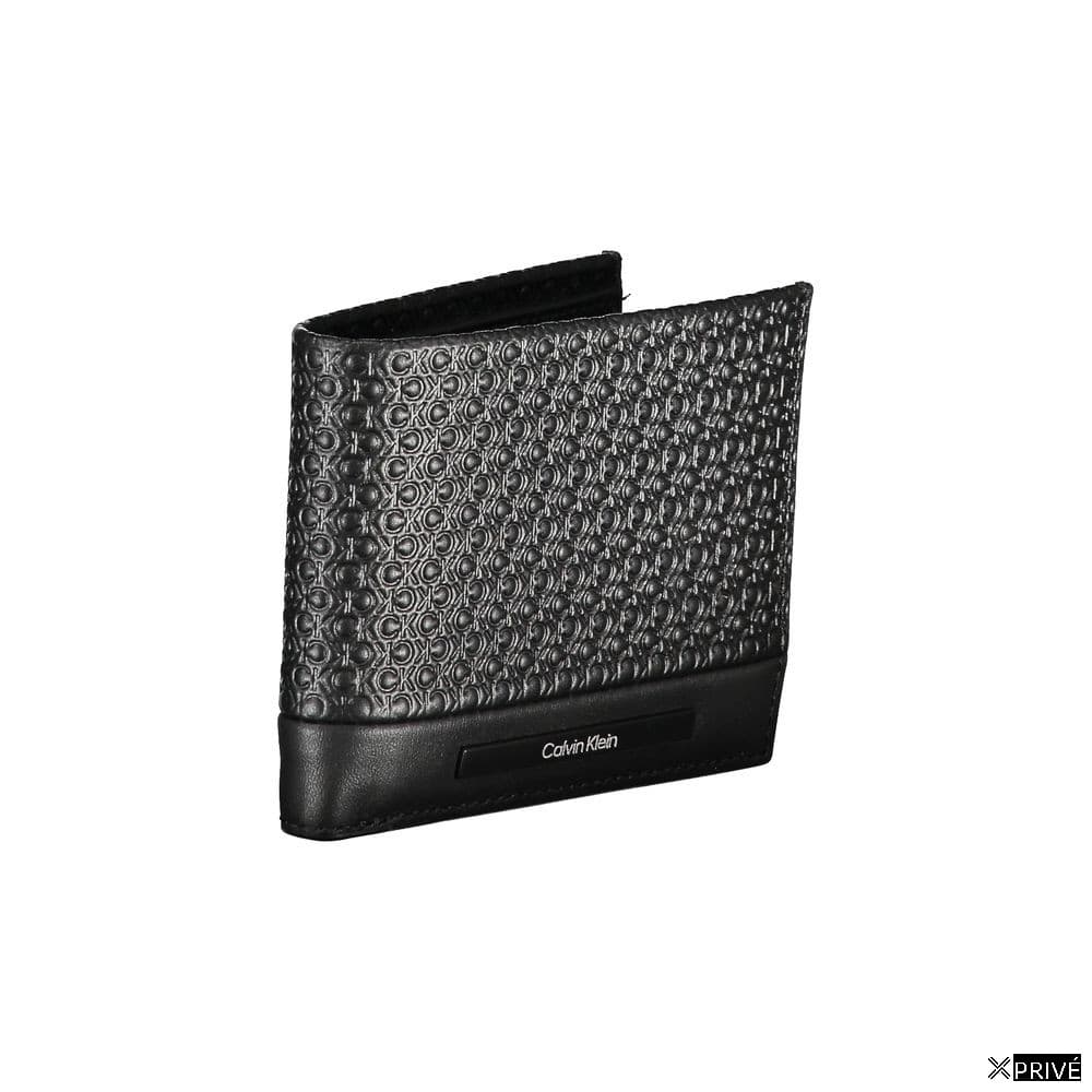 Portefeuille noir en Cuir — 3