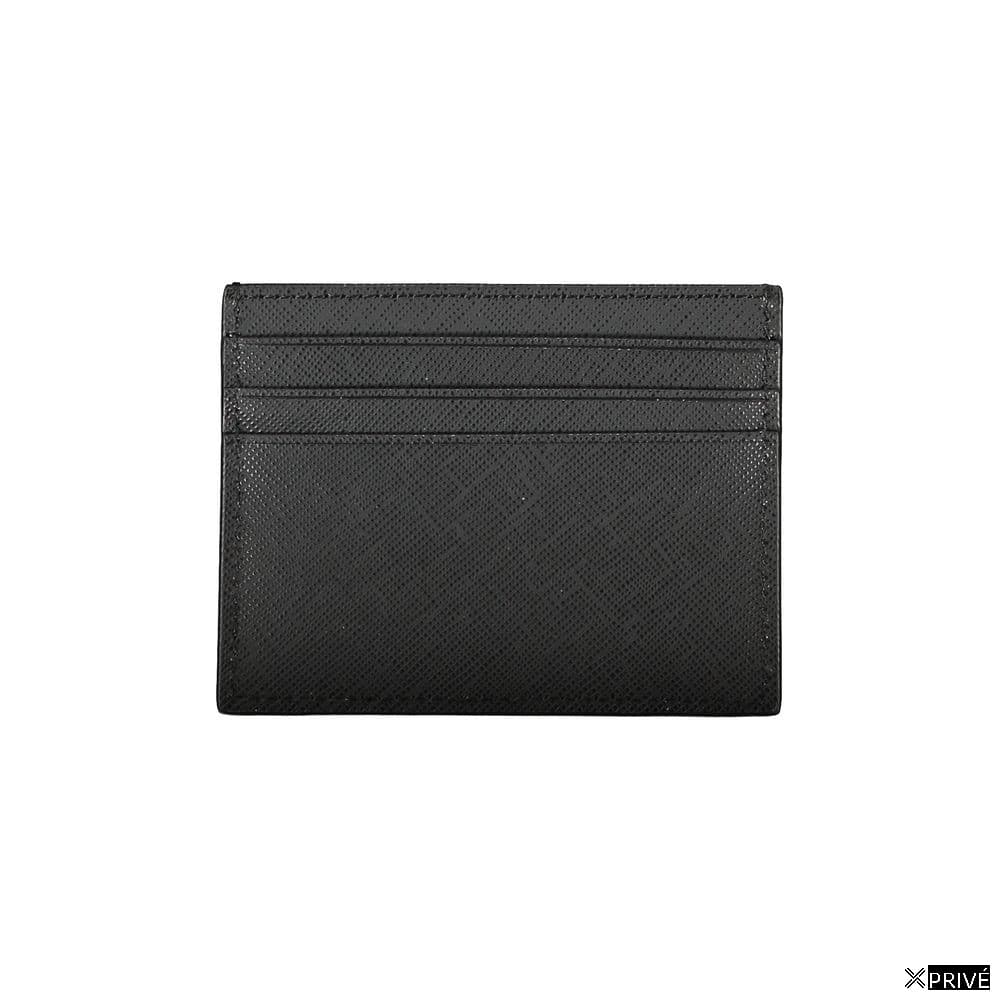 Portefeuille noir en Cuir — 2
