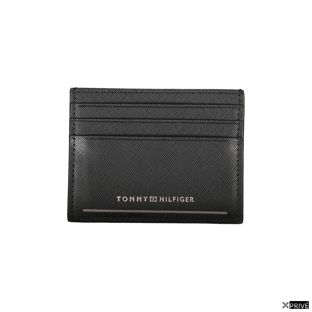 Portefeuille noir en Cuir — 1