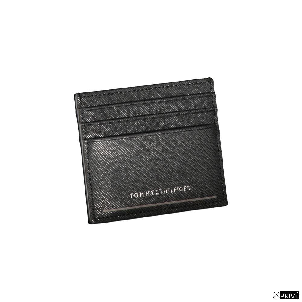 Portefeuille noir en Cuir — 3