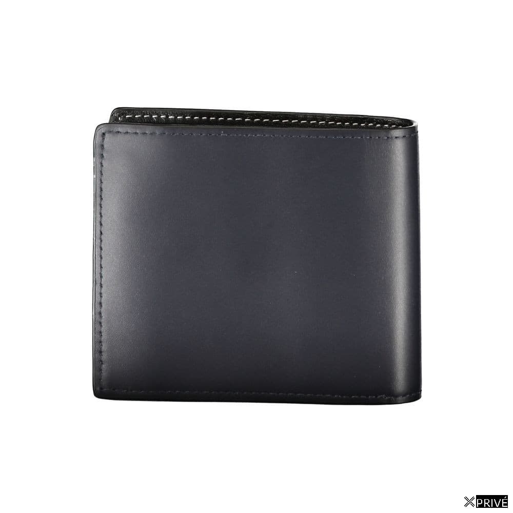 Portefeuille bleu en Cuir — 2