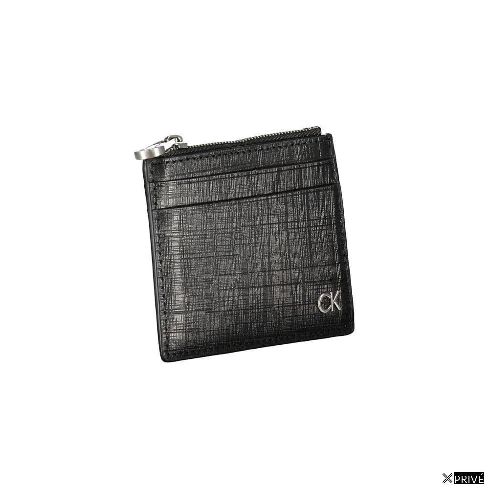 Portefeuille noir en Cuir — 3