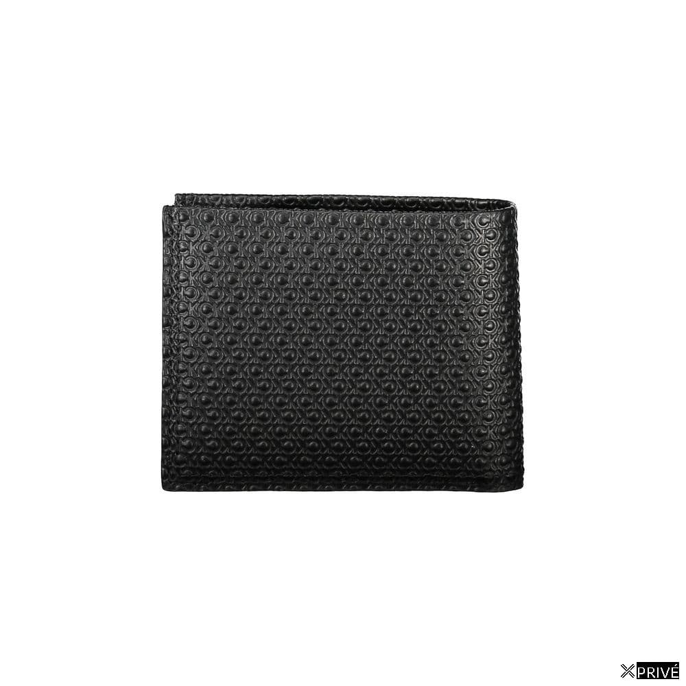 Portefeuille noir en Cuir — 2