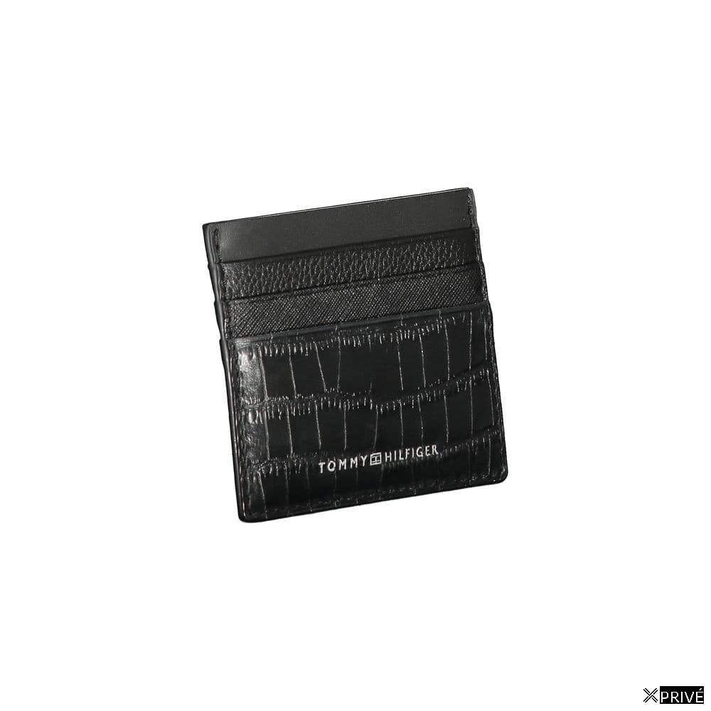 Portefeuille noir en Cuir — 3
