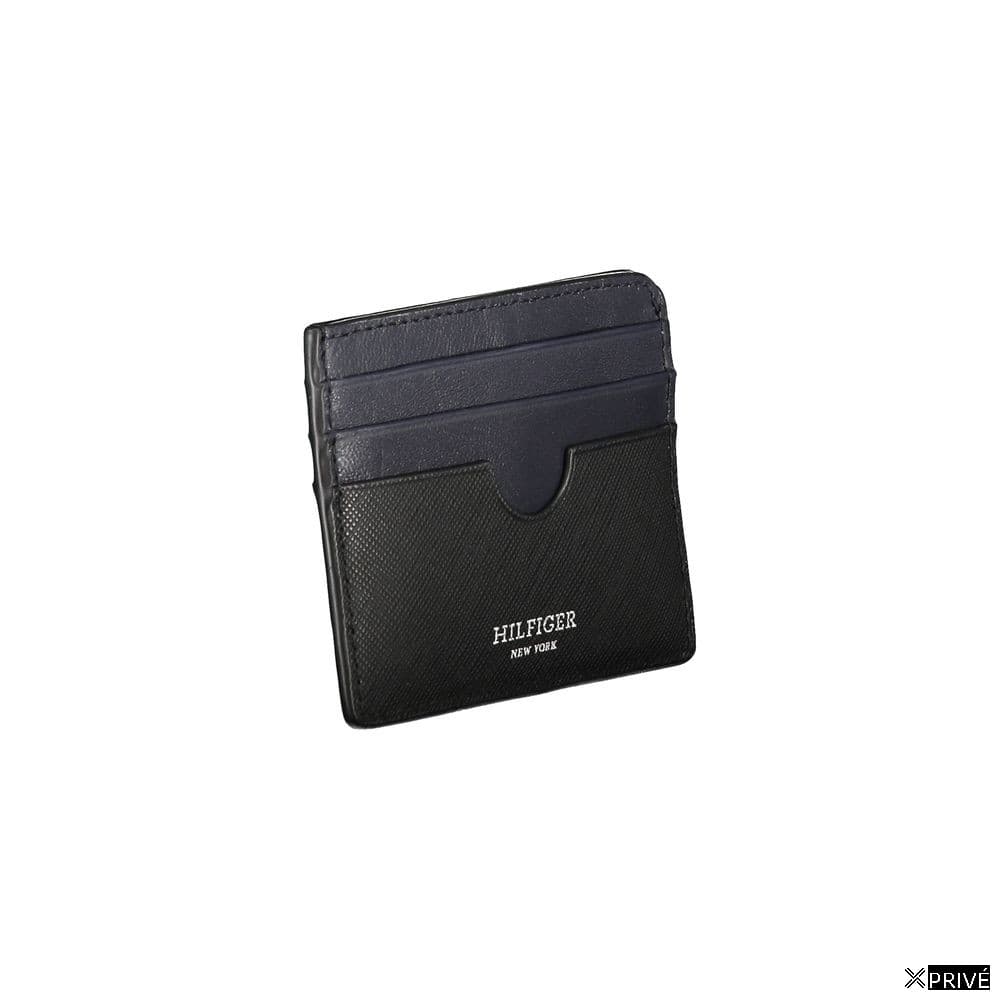 Portefeuille noir en Cuir — 3