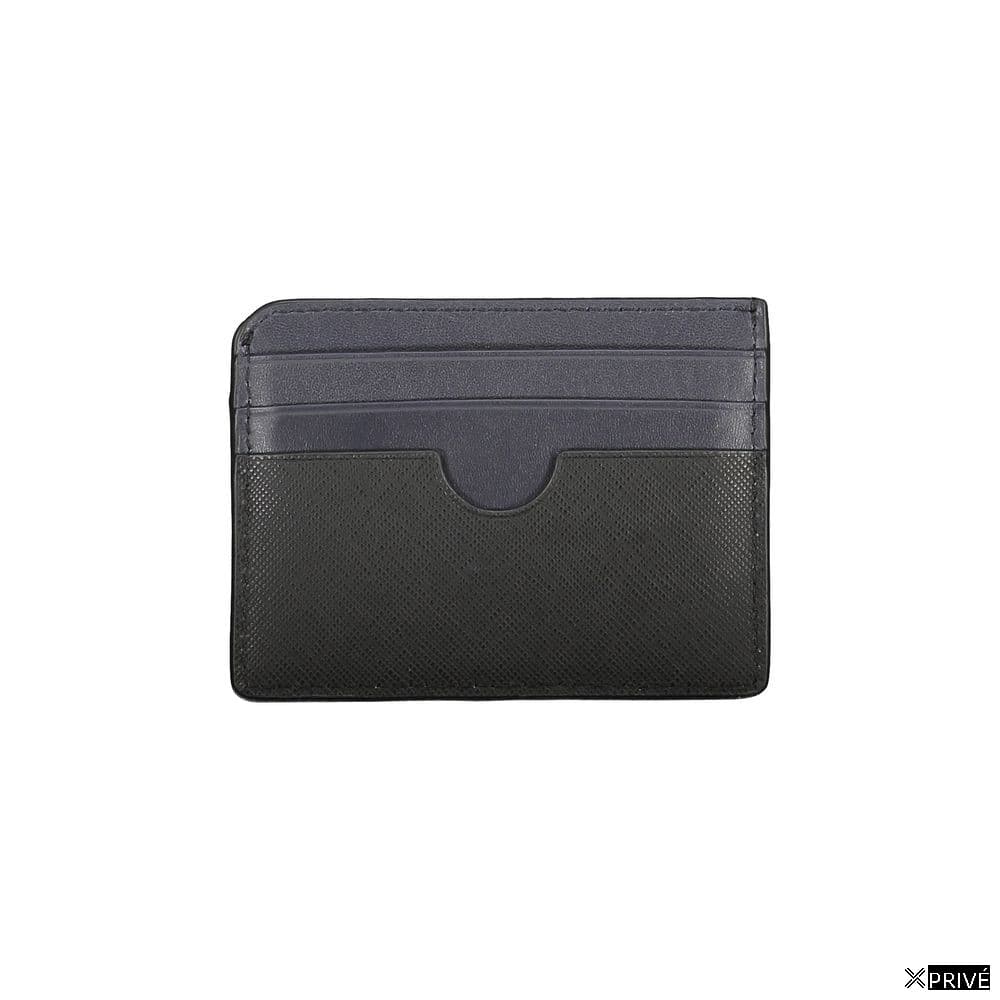 Portefeuille noir en Cuir — 2