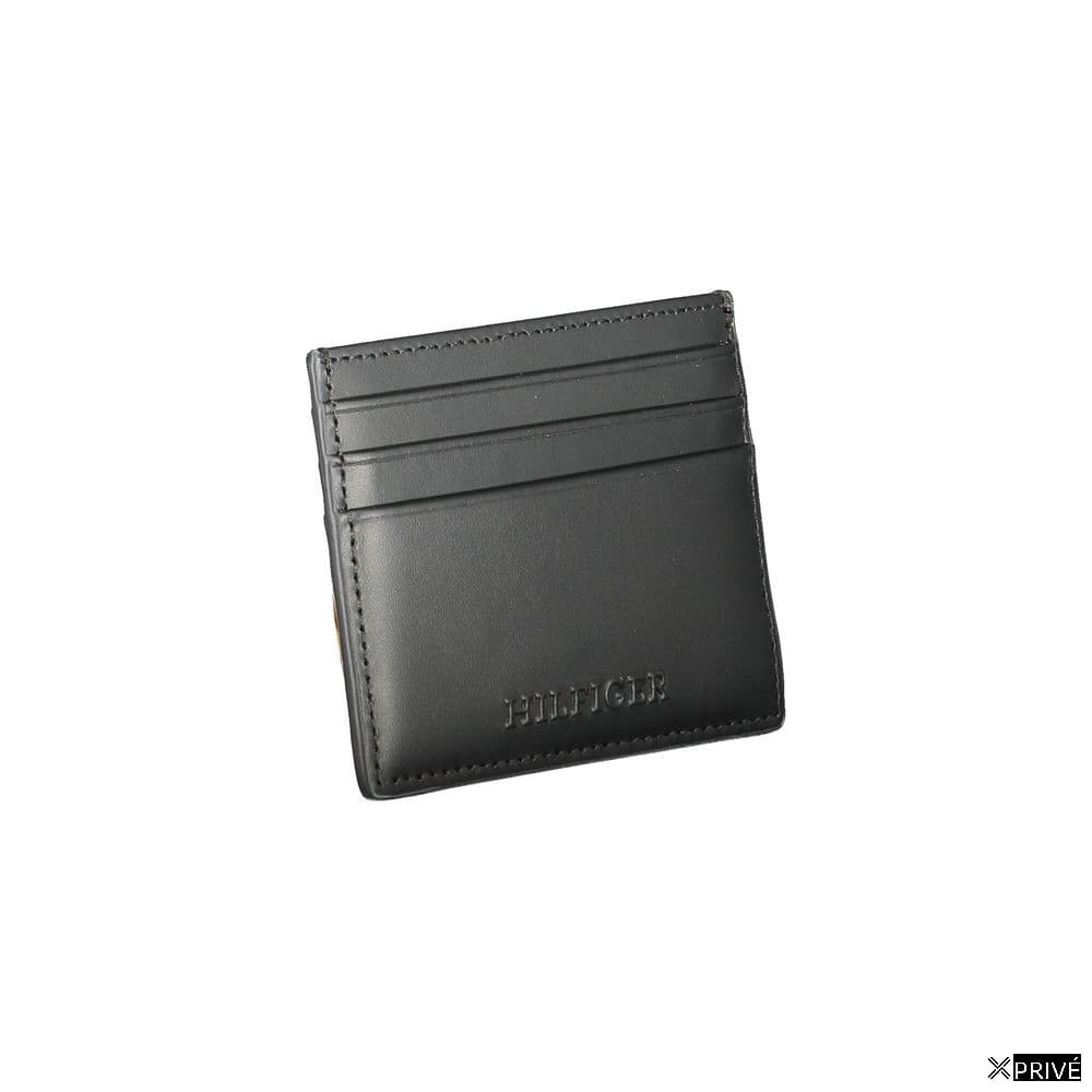 Portefeuille noir en Cuir — 3