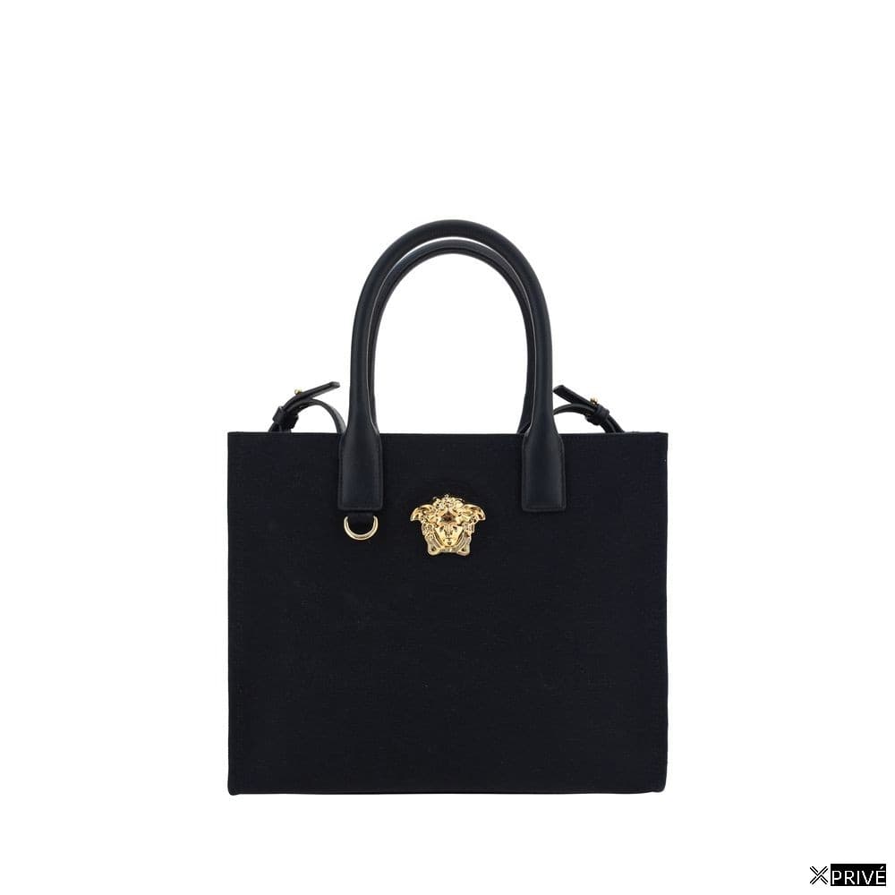 Sac bandoulière noir en Coton — 1