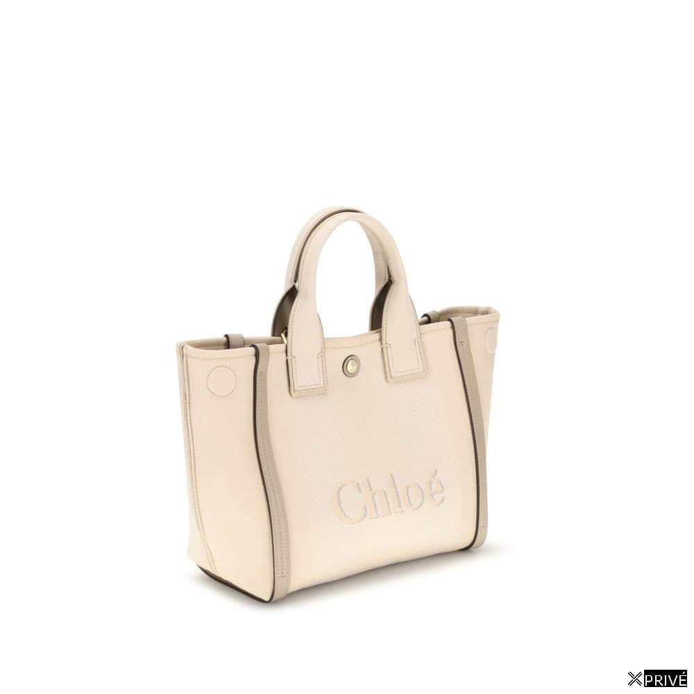 Sac à main beige en Coton — 2