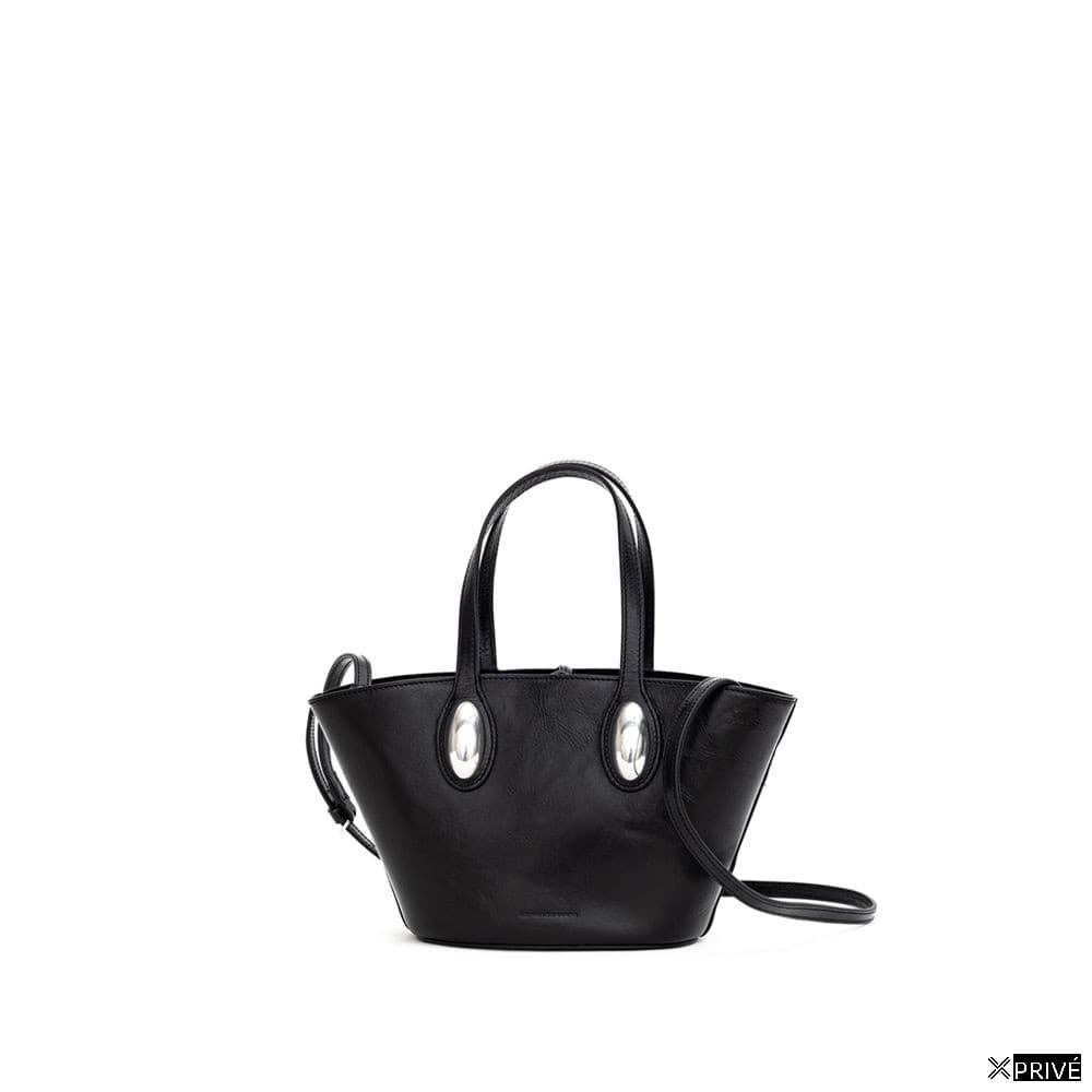Sac bandoulière noir en Cuir — 1