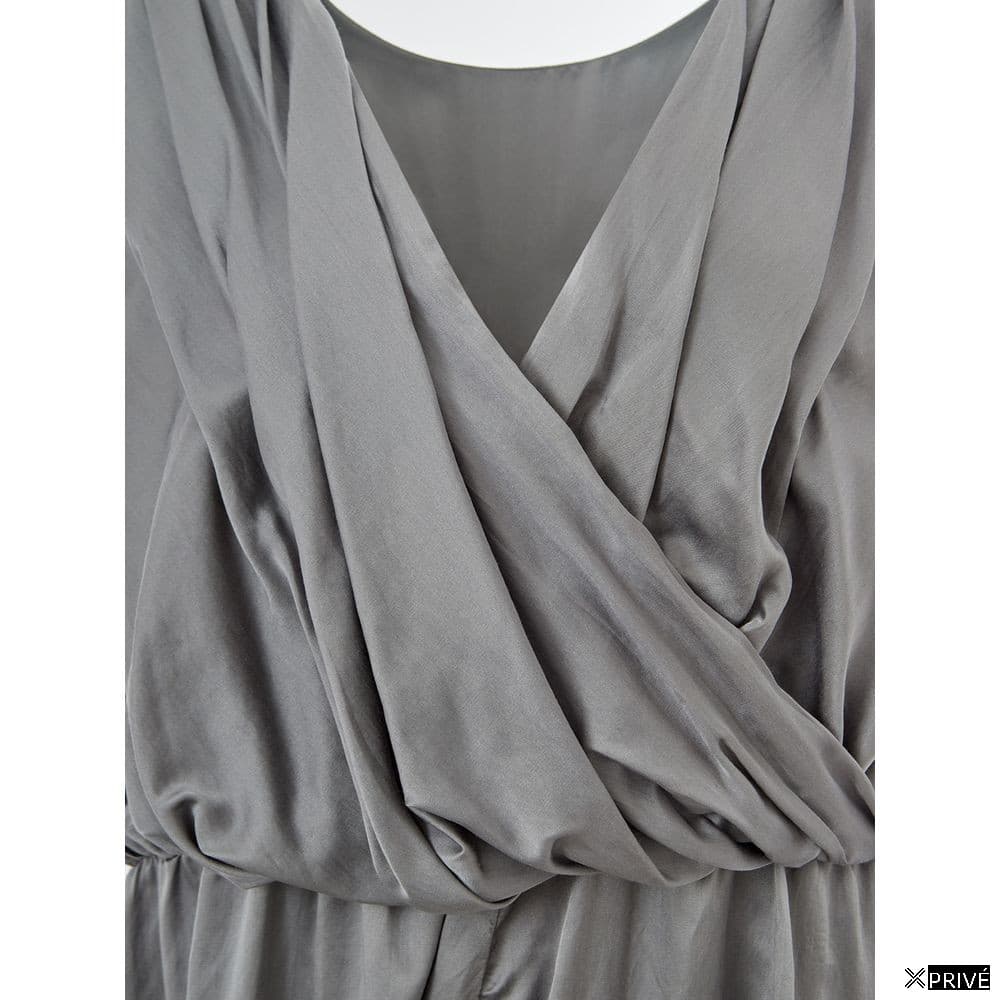 Robe grise en Soie — 4