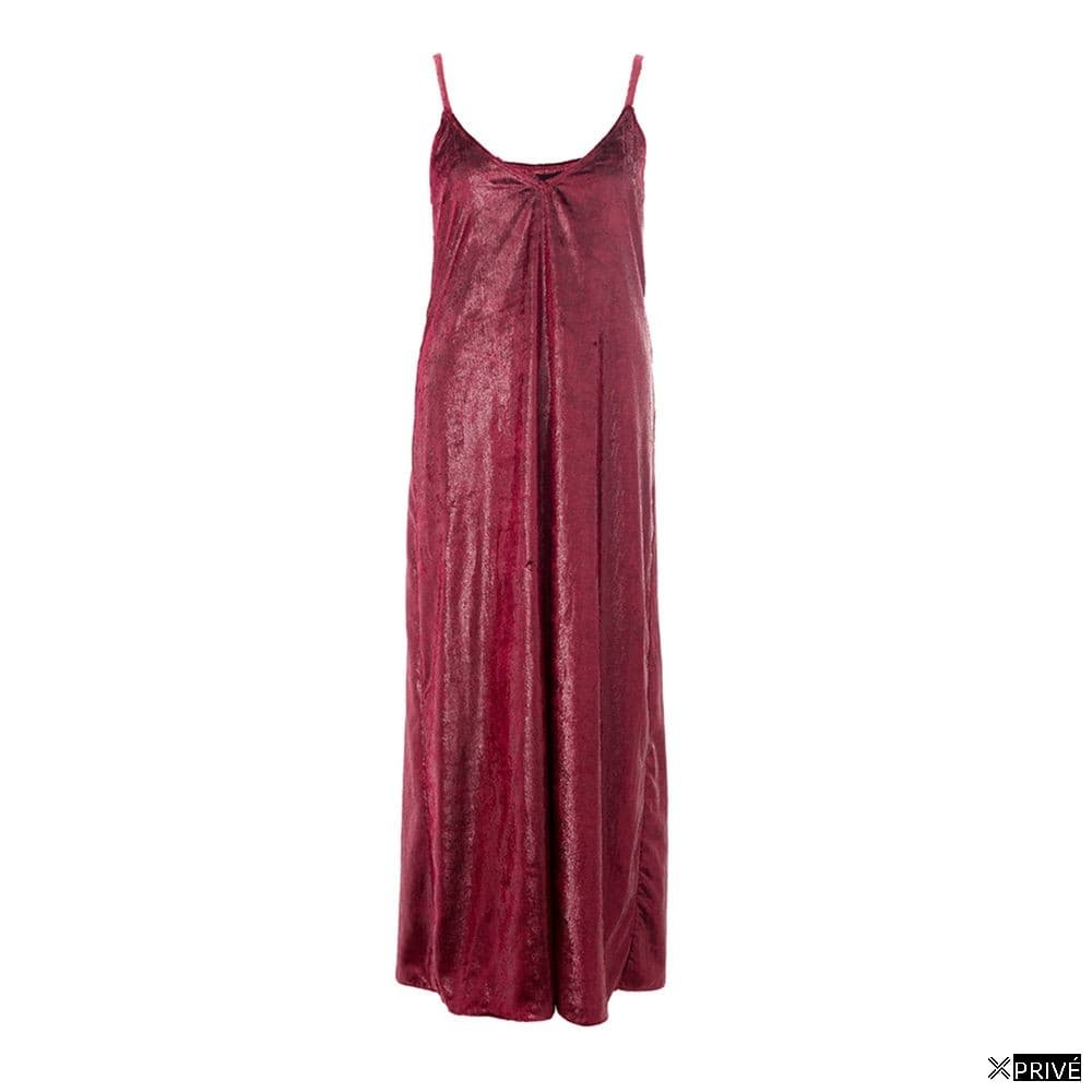 Robe bordeaux en Polyester — 1