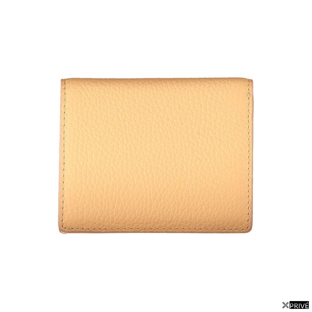 Portefeuille orange en Cuir — 2