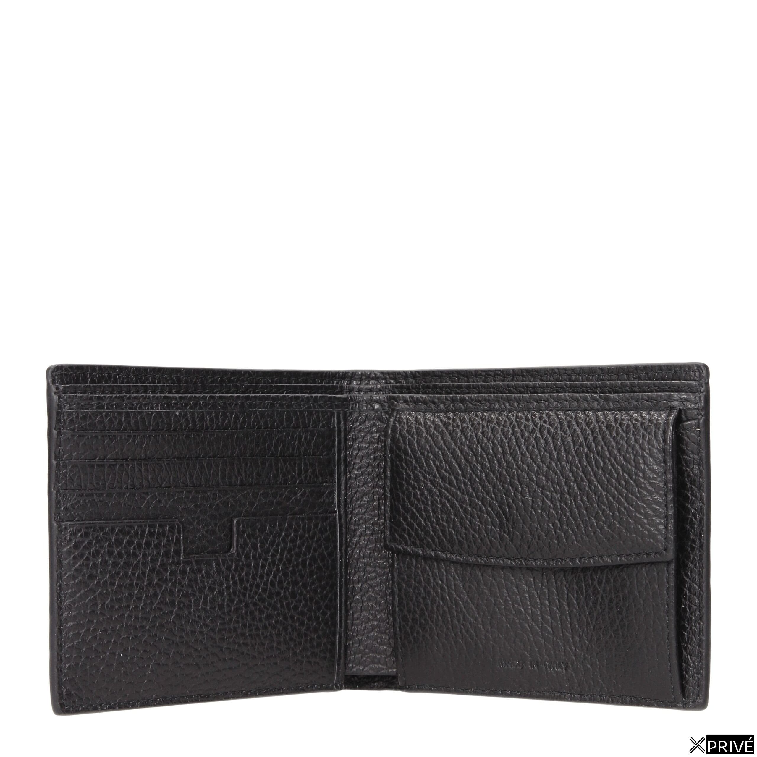 Portefeuille noir en Cuir — 2