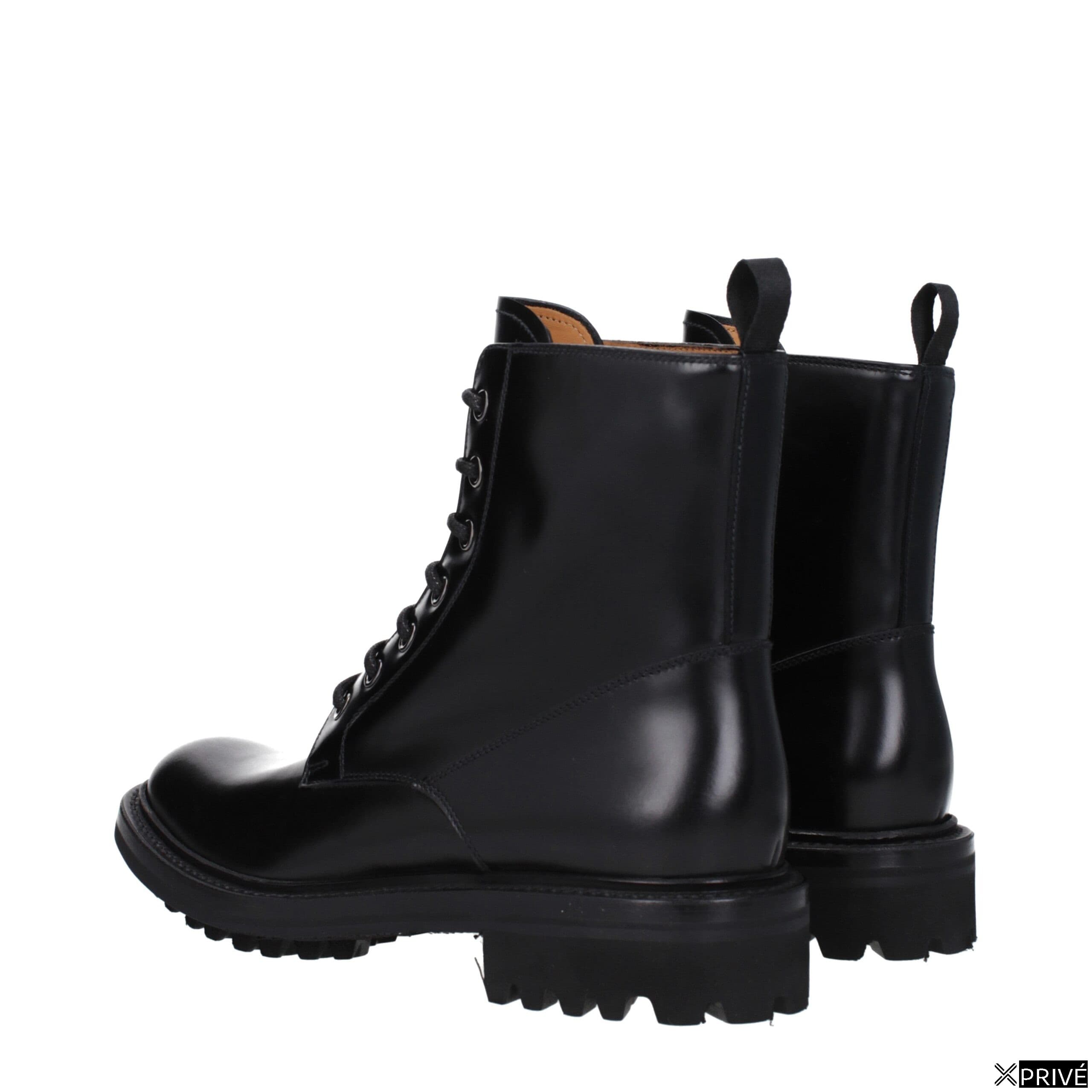 Bottes noires en Cuir — 4
