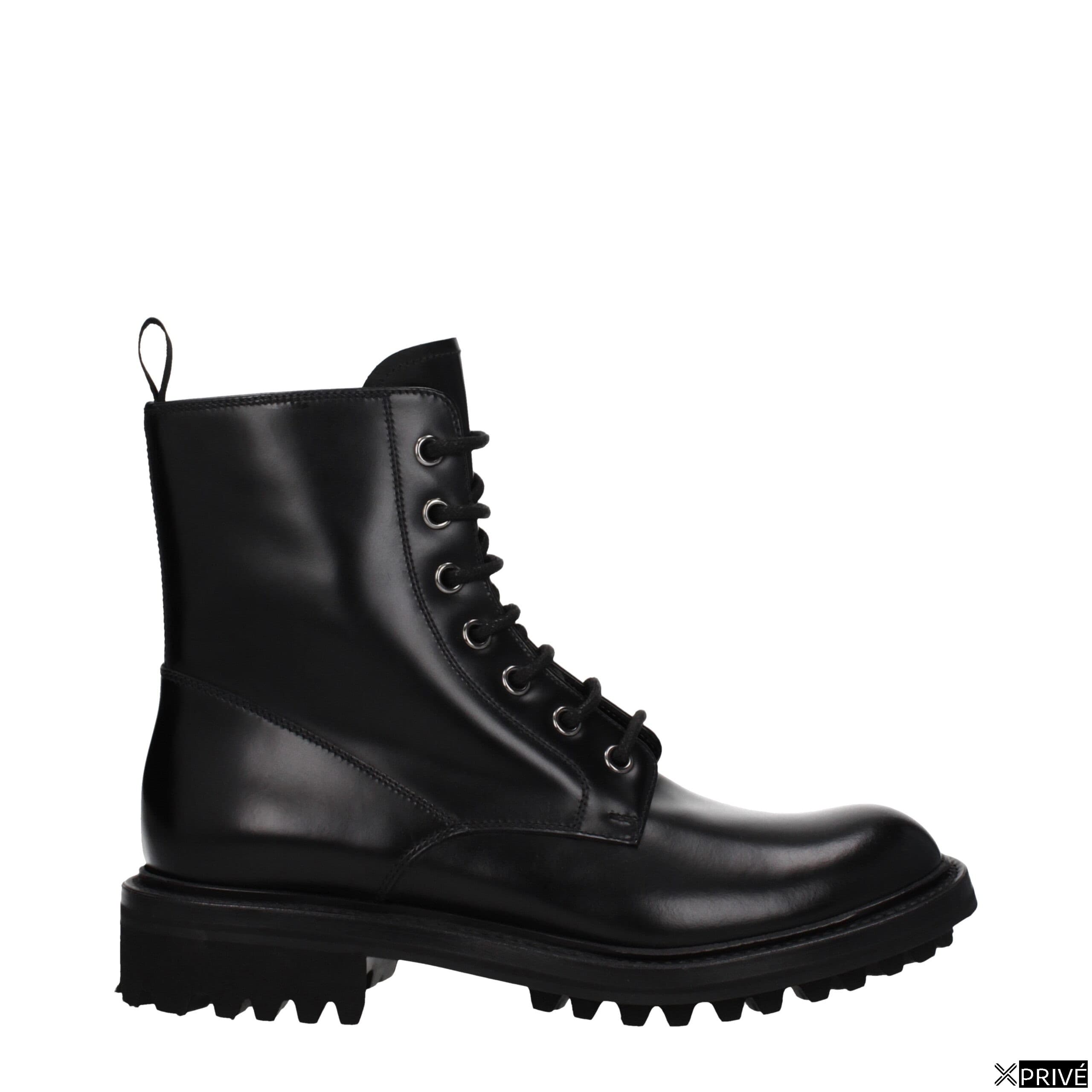 Bottes noires en Cuir — 1
