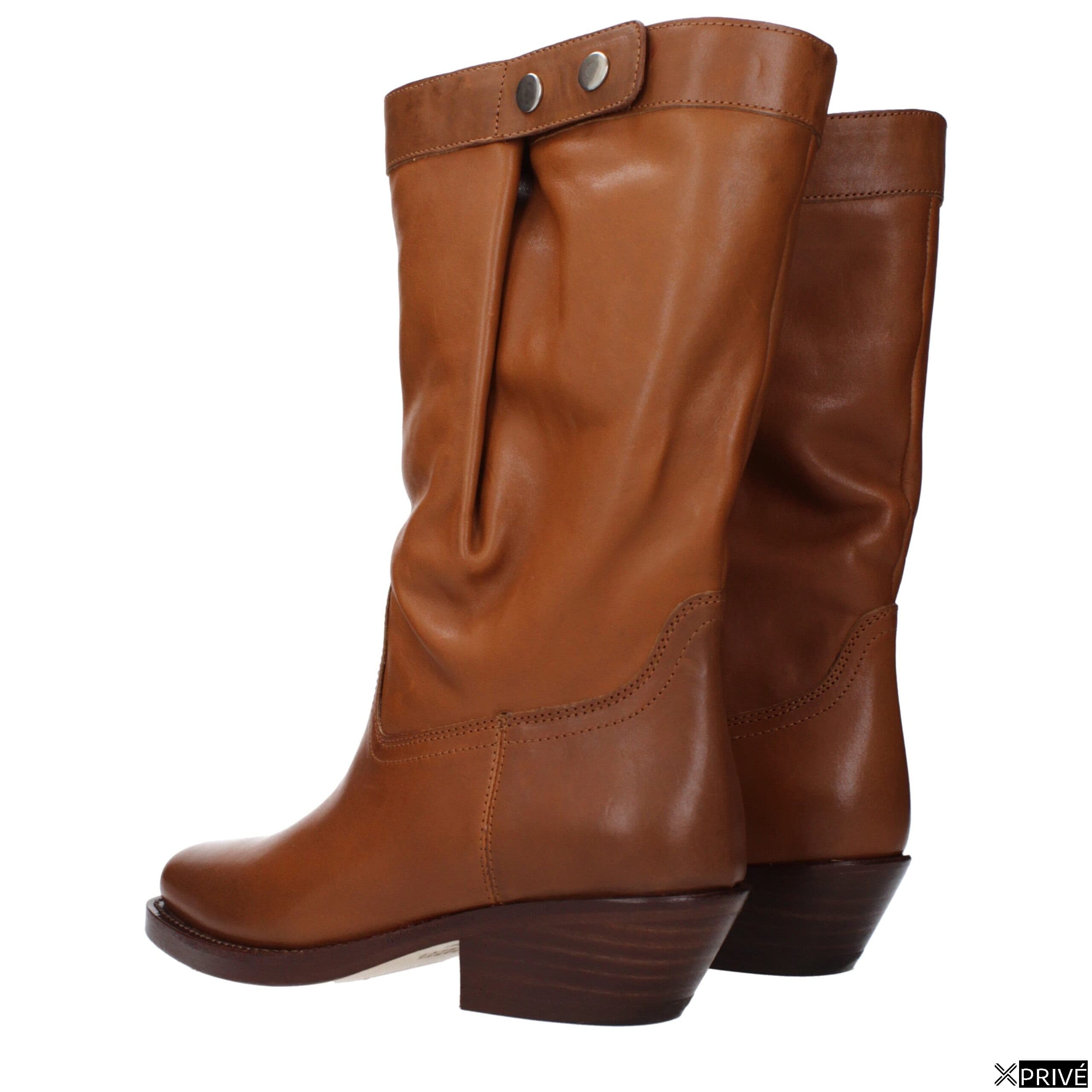 Bottes brunes en Cuir — 4