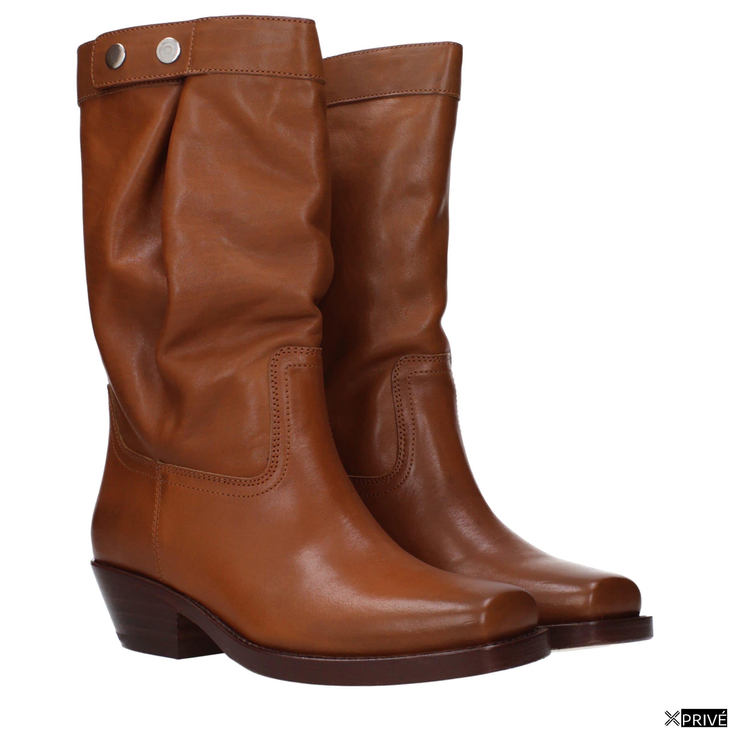 Bottes brunes en Cuir — 2