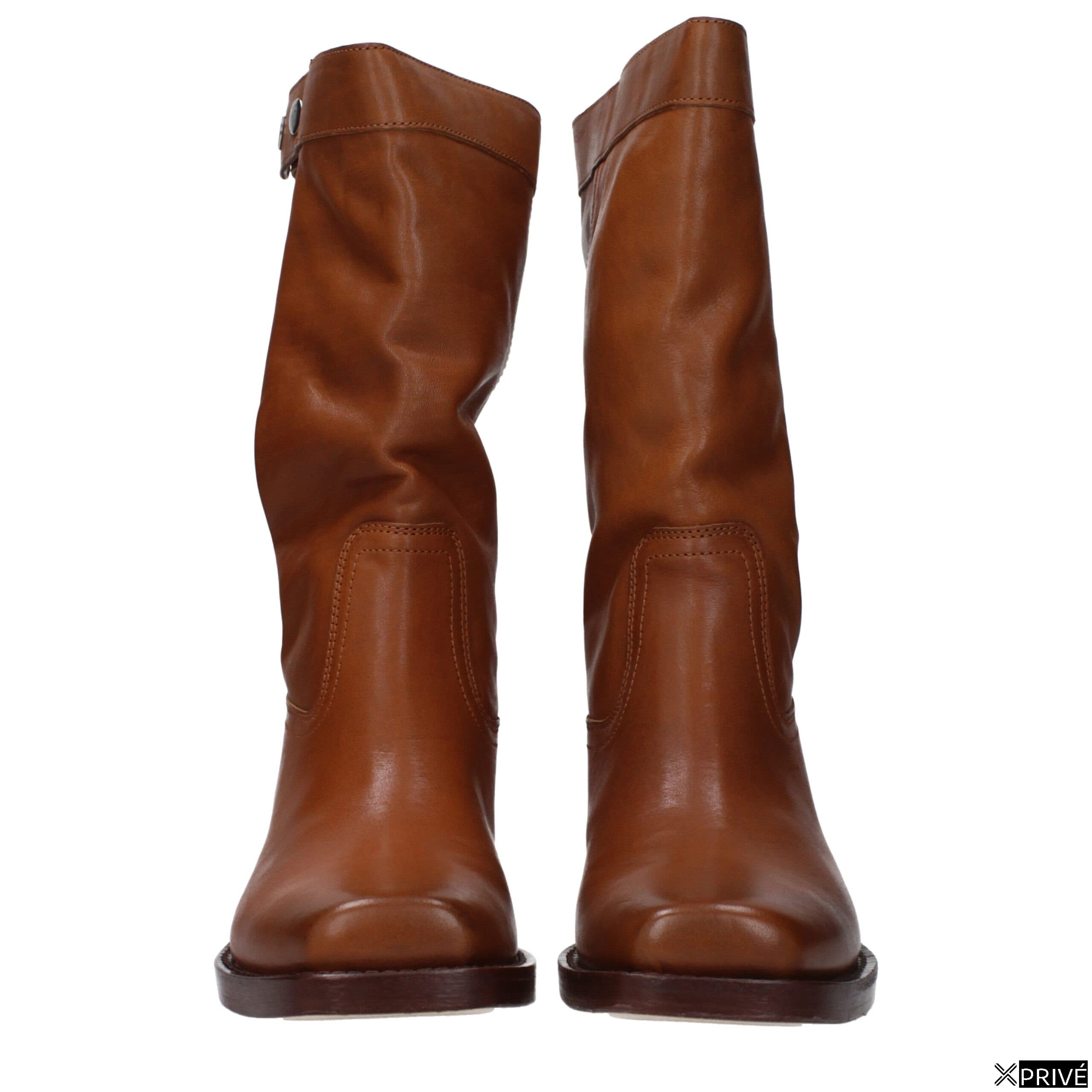 Bottes brunes en Cuir — 3