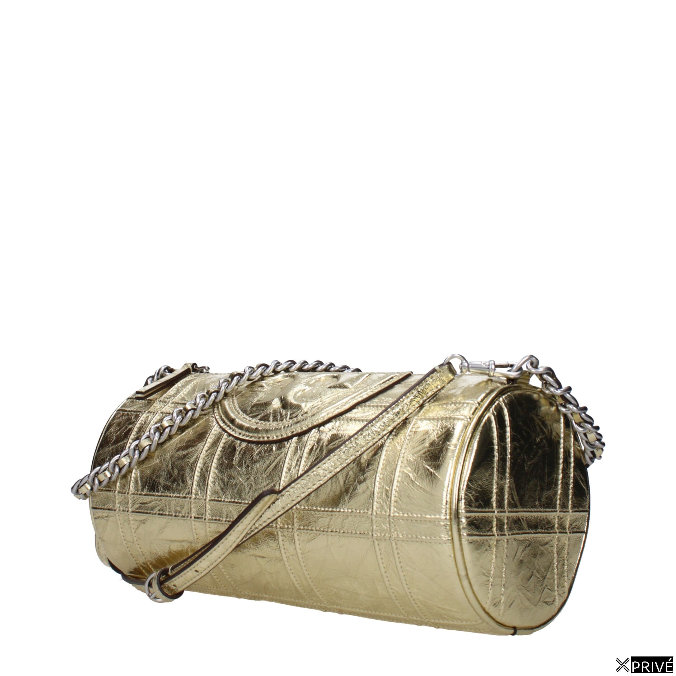 Sac bandoulière doré en Cuir — 2