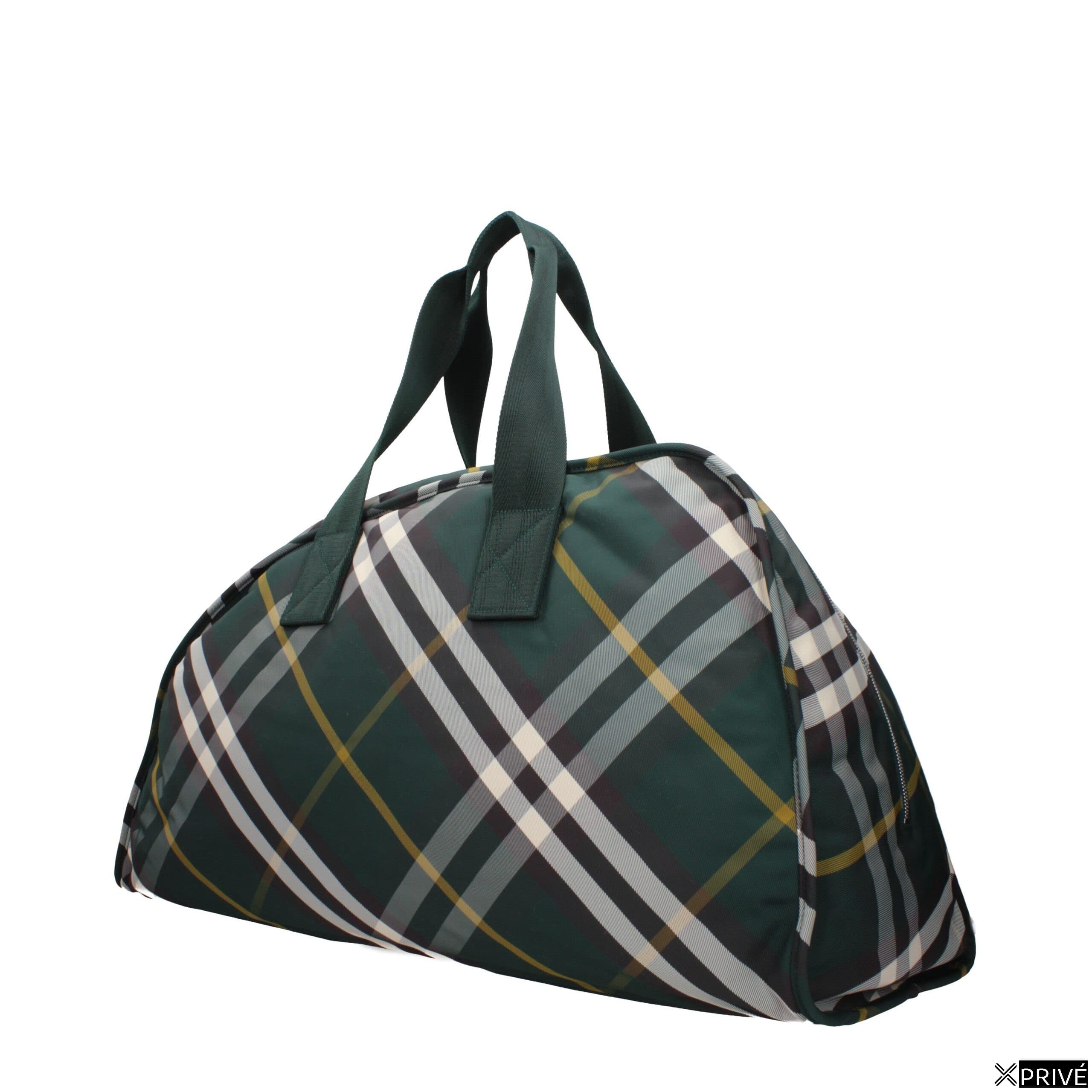 Sac de voyage vert en Tissu — 2