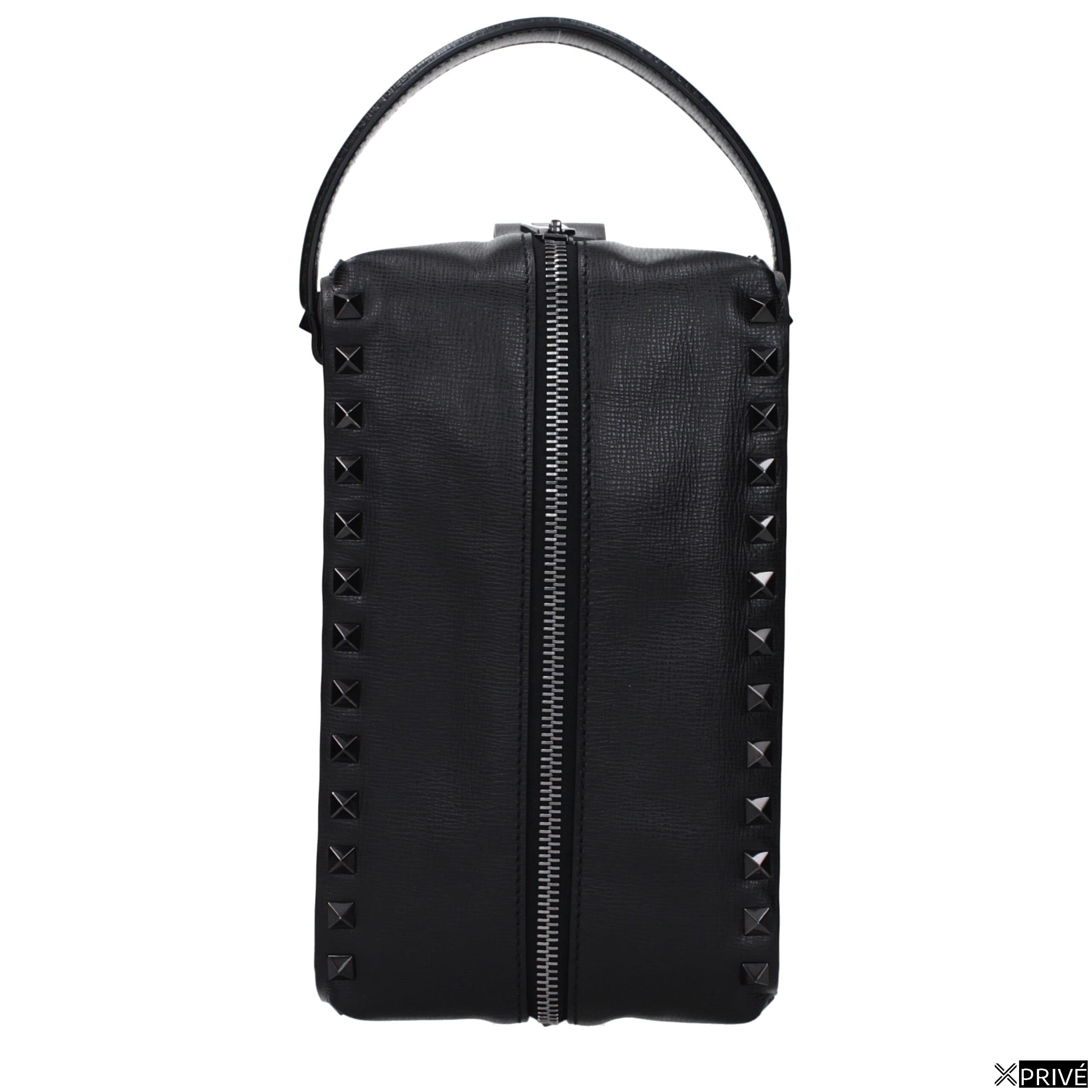 Pochette noire en Cuir — 1